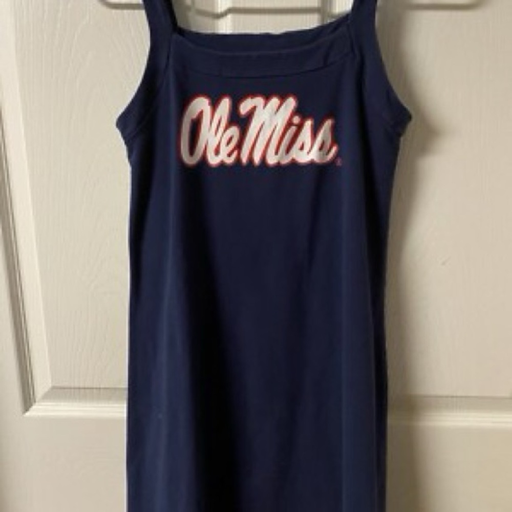 Navy Blue Ole Miss Dress